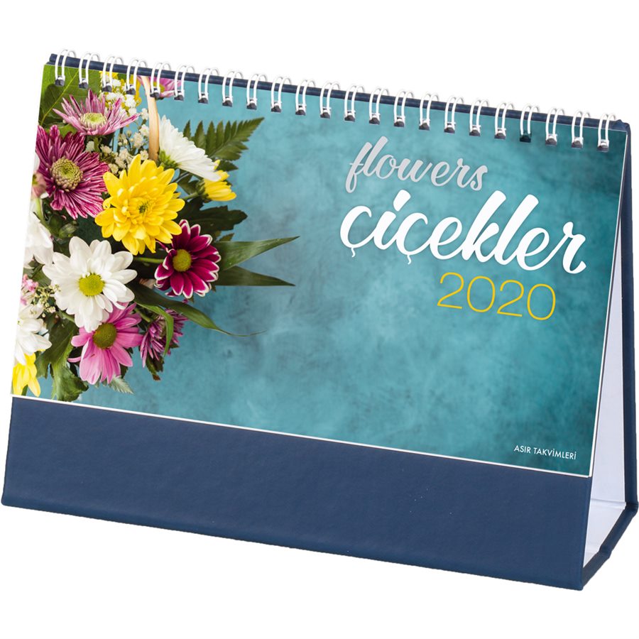Çiçekler Masa Takvimi