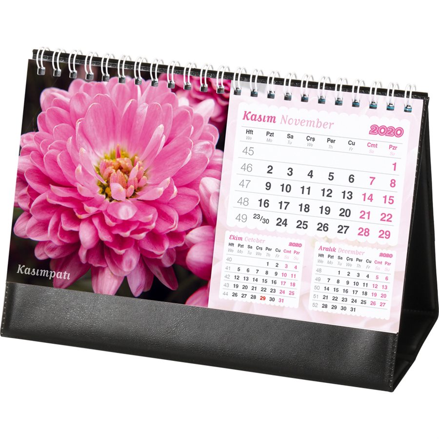 Çiçekler Masa Takvimi