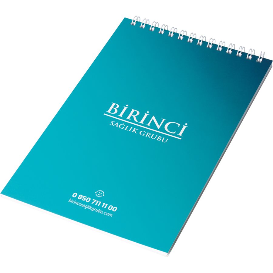 Üstten Spiralli Bloknot