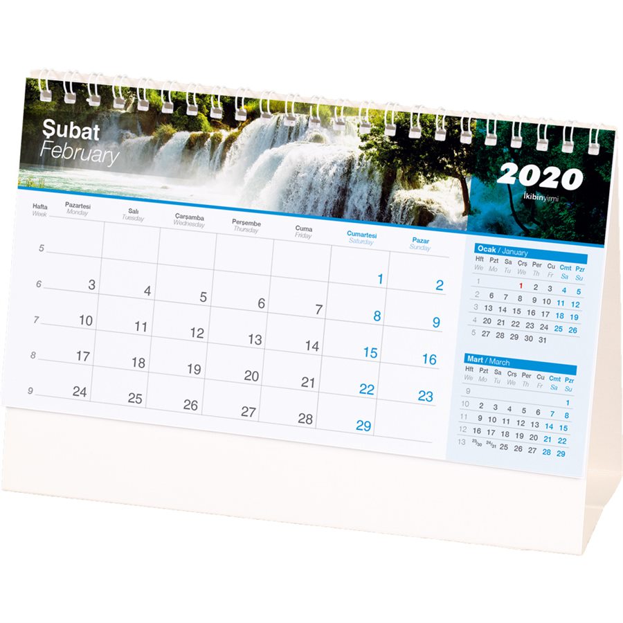 Şelale Masa Takvimi